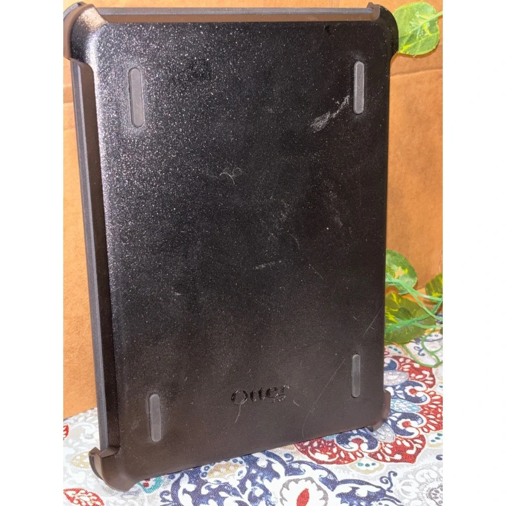 OtterBox Defender Series iPad Case Black Rugged Protective Cover with Stand